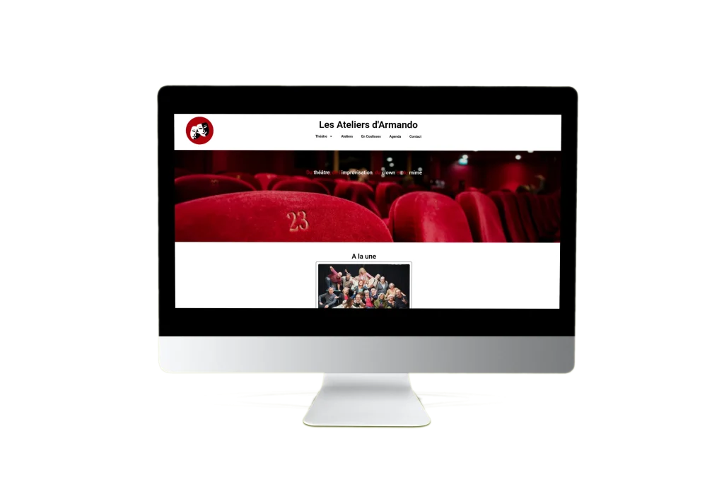Réalisation Synapsites : site multi pages avec mise à jour
